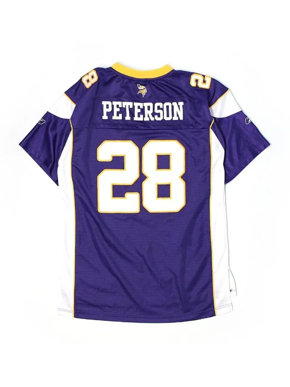 Youth Boy Reebok Minnesota Vikings Adrian Peterson #28 Jersey Size XL 18/20 Sewn